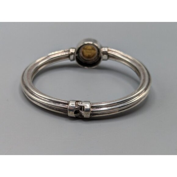 Tagliamonte Roman Intaglio Seal Bracelet Gold Sterling Silver 925 14K Italy - Picture 10 of 14